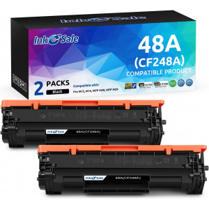 HP 48A CF248A Compatible Toner Cartridge - 2 Pack